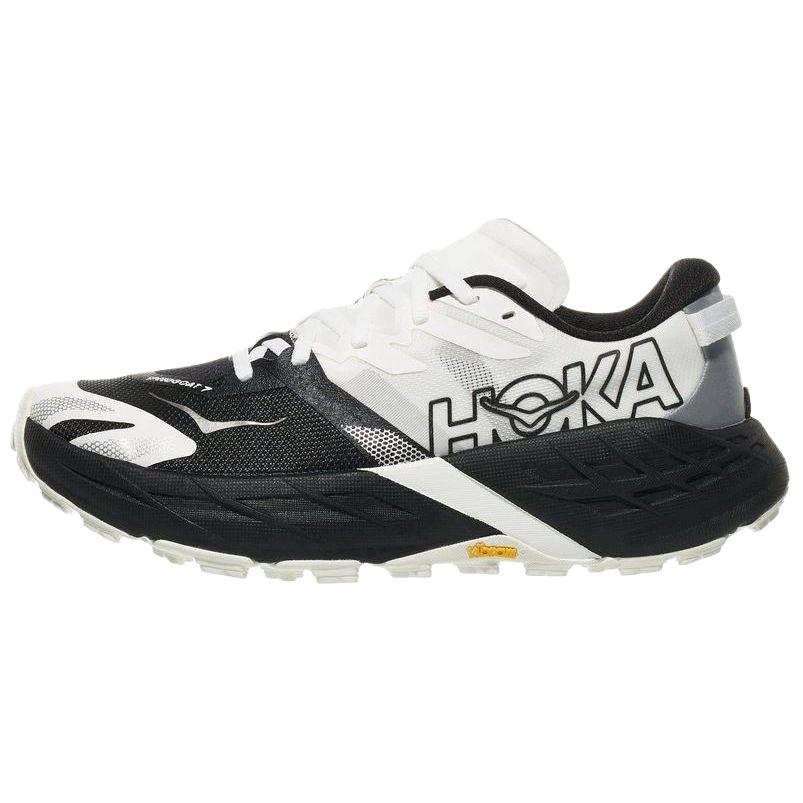 HOKA ONE ONE SPEEDGOAT 7 Trail Running Shoes Women's Black White