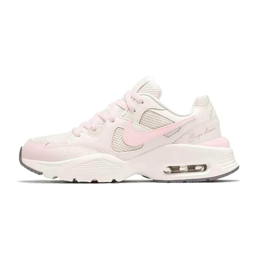 Nike Nike Air Max Fusion Low top Casual City Commuting Running Shoes Women's Light Yellow