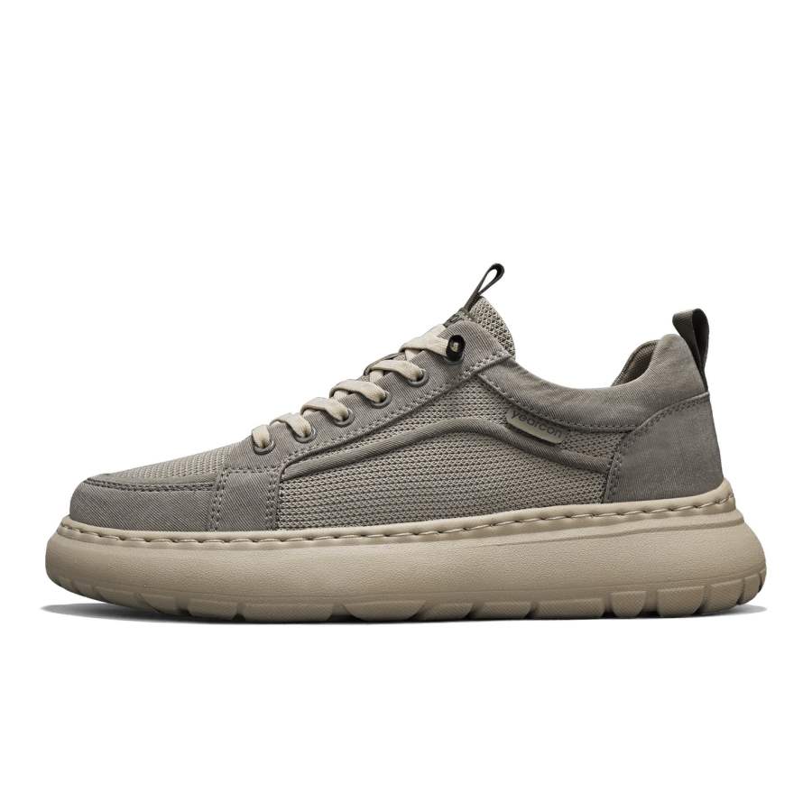 YEARCON Synthetic Leather, Textile Low top Casual Shoes Men's