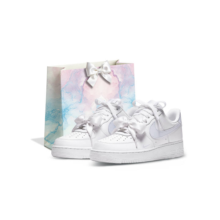 Nike Nike Air Force 1 Shopping Bag Slip Resistant, Abrasion Resistant, Height Increasing Low top Skateboard Shoes Women's