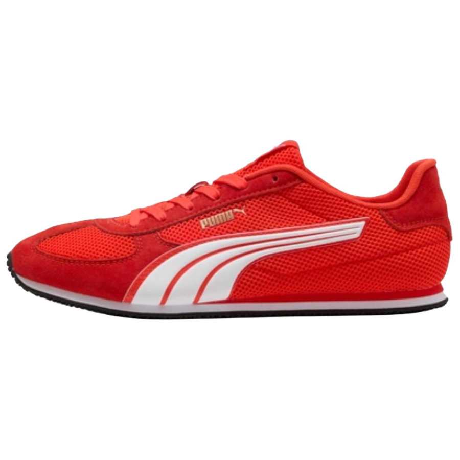 PUMA ST TRACK Leather, Textile Slip Resistant Low top Casual Shoes Unisex Red