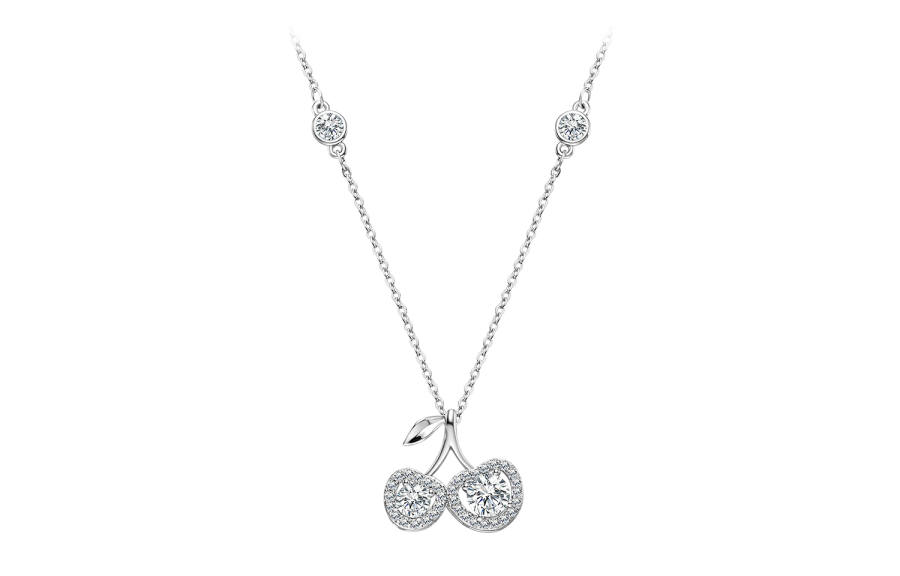 Disney Synthetic Cubic Zirconia Brass Necklaces Women's