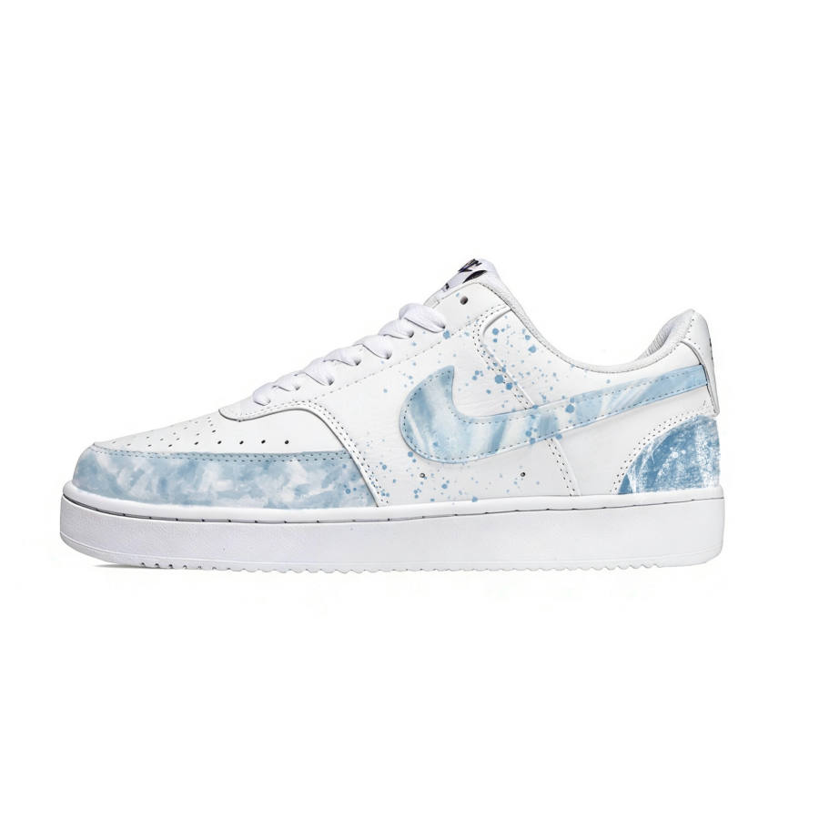 Nike Nike Court Vision 1 View The Vast Sea Pu Slip Resistant Abrasion Resistant Balance Low top Skateboard Shoes Men's