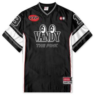 Vandy The Pink SS26 T Shirts Unisex Black V Neck Moderate Other