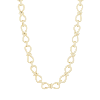 EMPORIO ARMANI Brass Necklaces Women's Gold