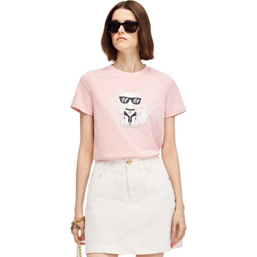 KARL LAGERFELD / Karl Lagerfeld Jeans Regular Sleeve T Shirt Women's