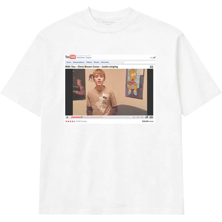 SKYLRK Coachella Limited SS26 Bieber YouTube T Shirt Unisex