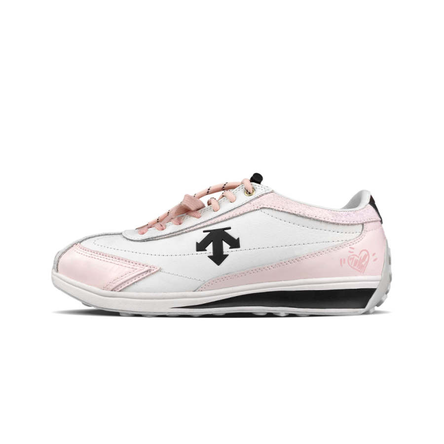 DESCENTE Cron Racer Skateboard Shoes Unisex Pink White
