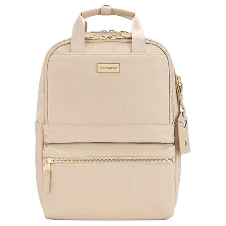 Samsonite SAMSONITE AQUARIUS Fabric Backpack Small Women's Ivory White