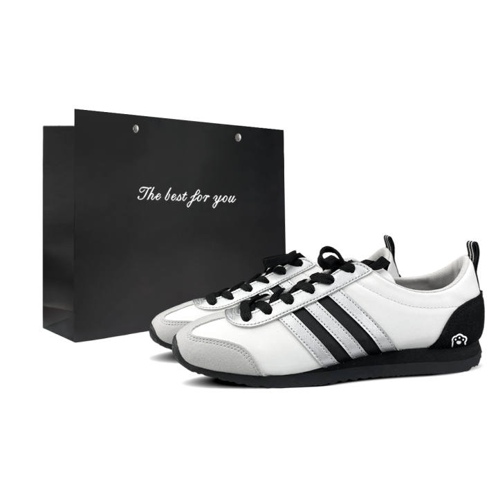 Adidas Adidas VS JOG 2.0 German Army Trainers Unisex White Silver