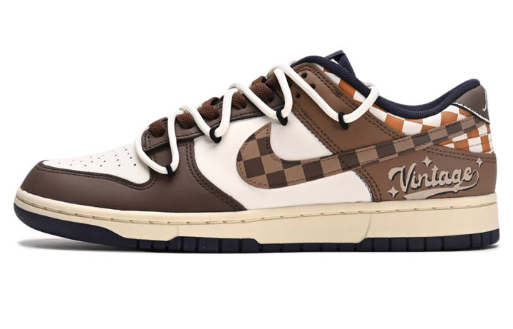 Nike Nike Dunk Slip Resistant Abrasion Resistant Low top Skateboard Shoes Men's Coffee