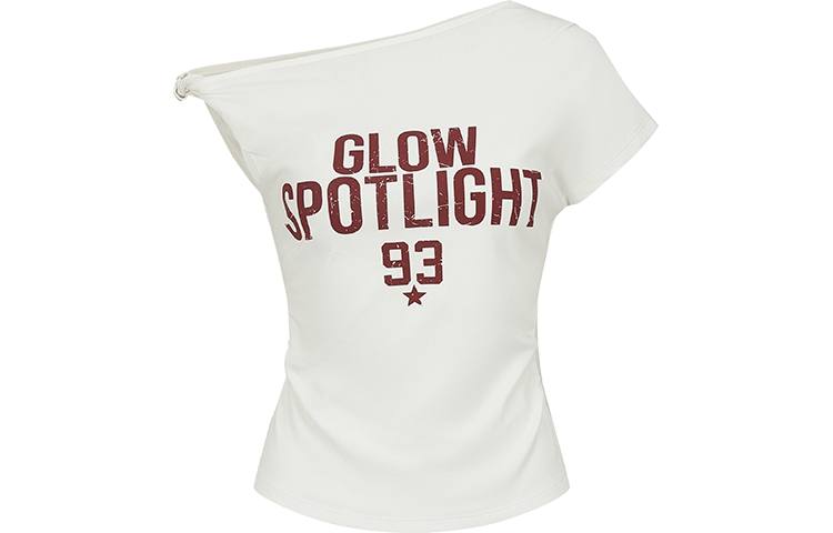 URBAN REVIVO T Shirt Women's Raw White