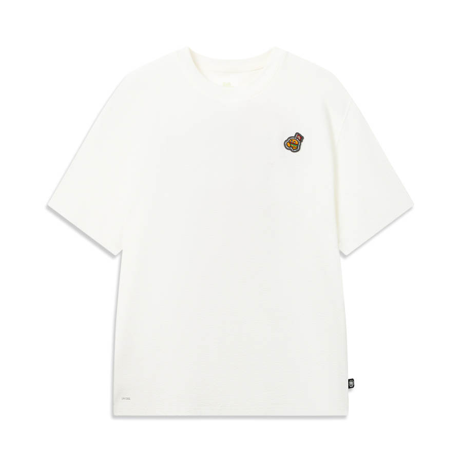 Li-Ning Li Ning x BADFIVE T Shirt Men's Ivory