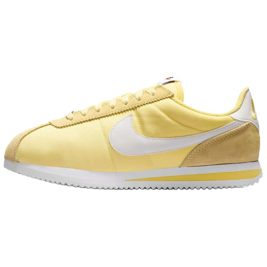 Nike Nike Cortez Textile Low top Casual Shoes Women's Soft Yellow
