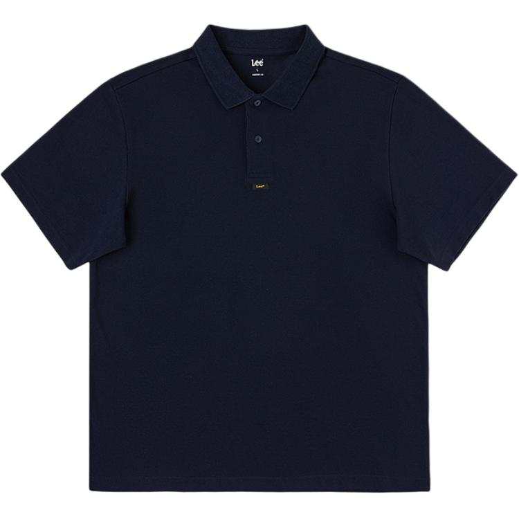 Lee Lee Polo Shirts Men's Lapel Moderate