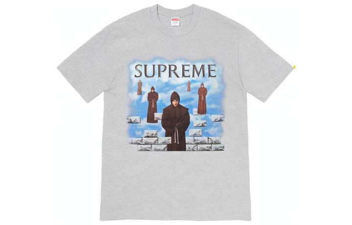 Supreme Supreme FW19 T Shirt Unisex Gray