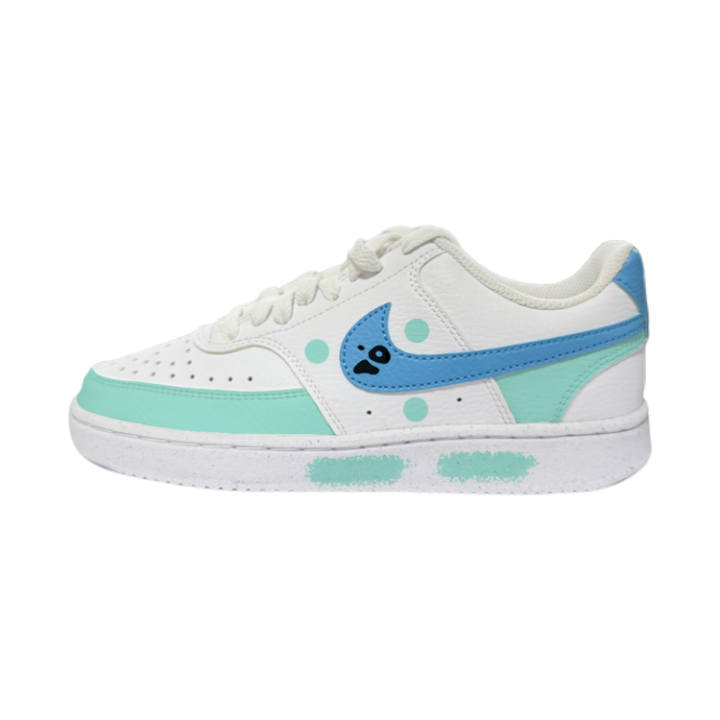 Nike Nike Court Vision 1 Low Next Natur Coer Low top Skateboard Shoes Women's White Green