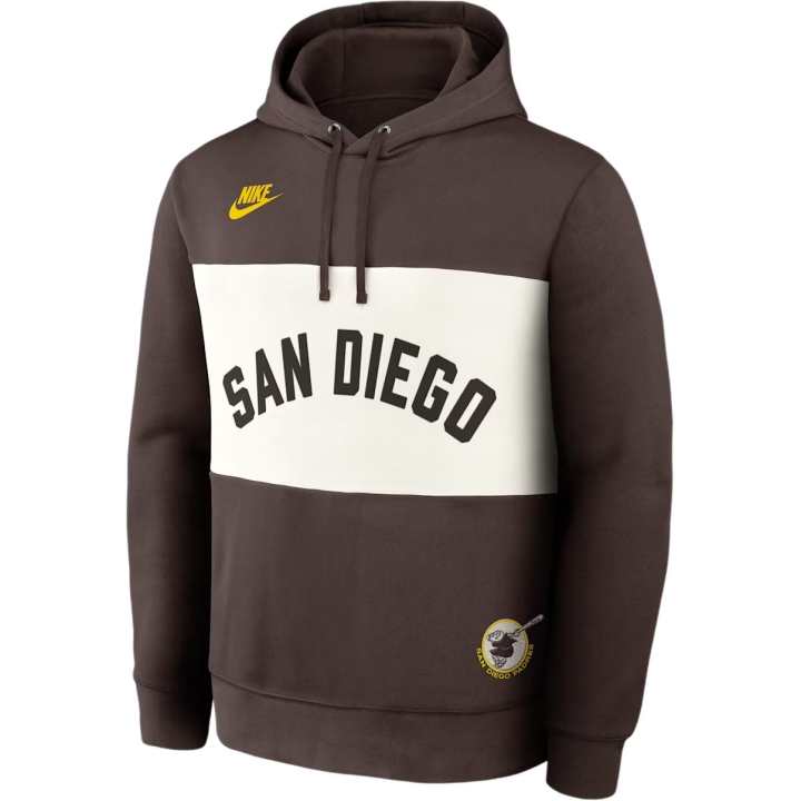 Nike Nike San Diego Padres Cooperstown Legacy Men's Nike Mlb Pullover Hoodie