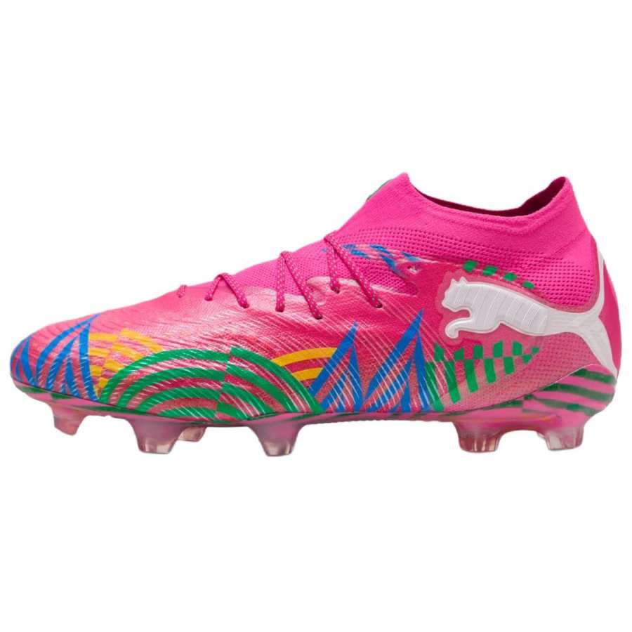 PUMA Future 9 Soccer Shoes Unisex Fuchsia Green