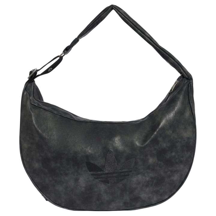 Adidas Adidas Polyurethane Crossbody Bags Unisex Black