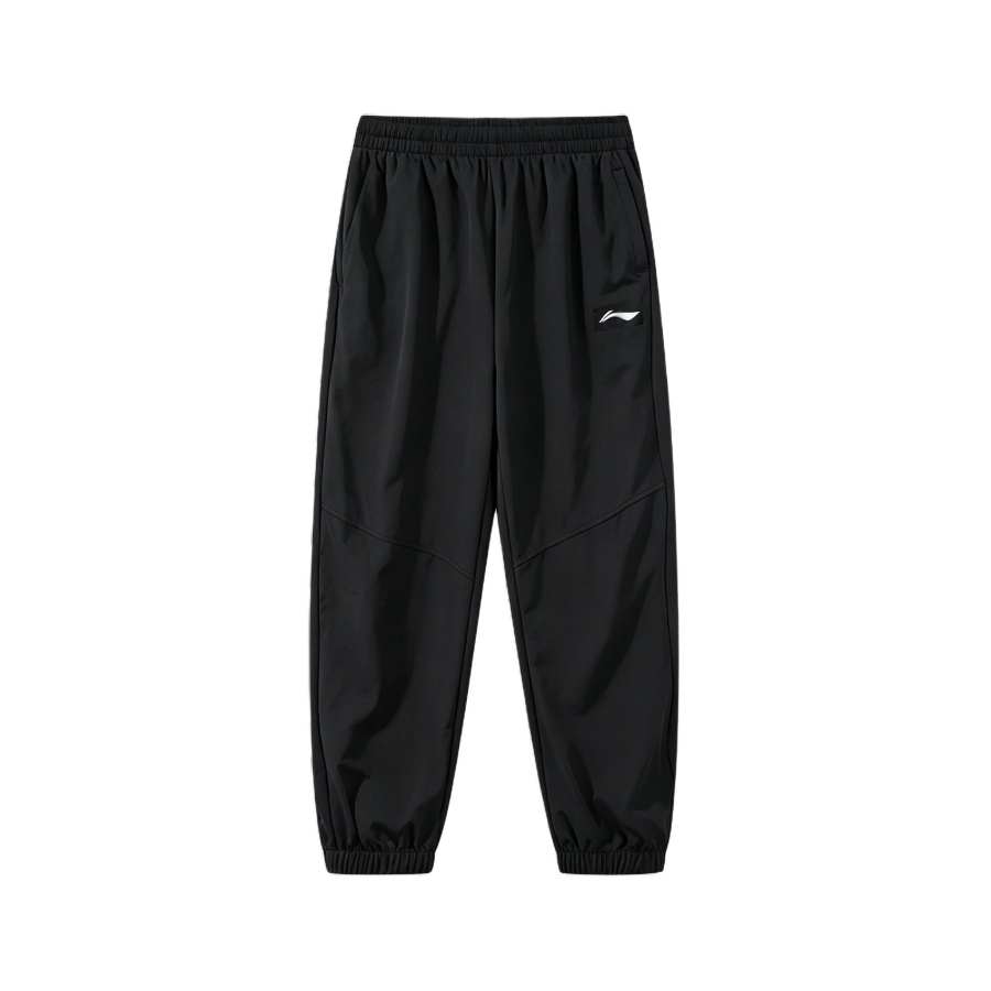 Li-Ning Li Ning Casual Pants Unisex Black Thin Cuffed Pants