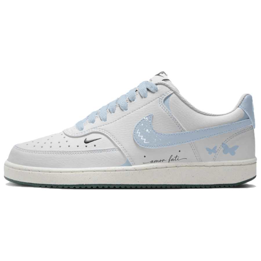 Nike Nike Court Vision Low Leather Low top Skateboard Shoes Women's White