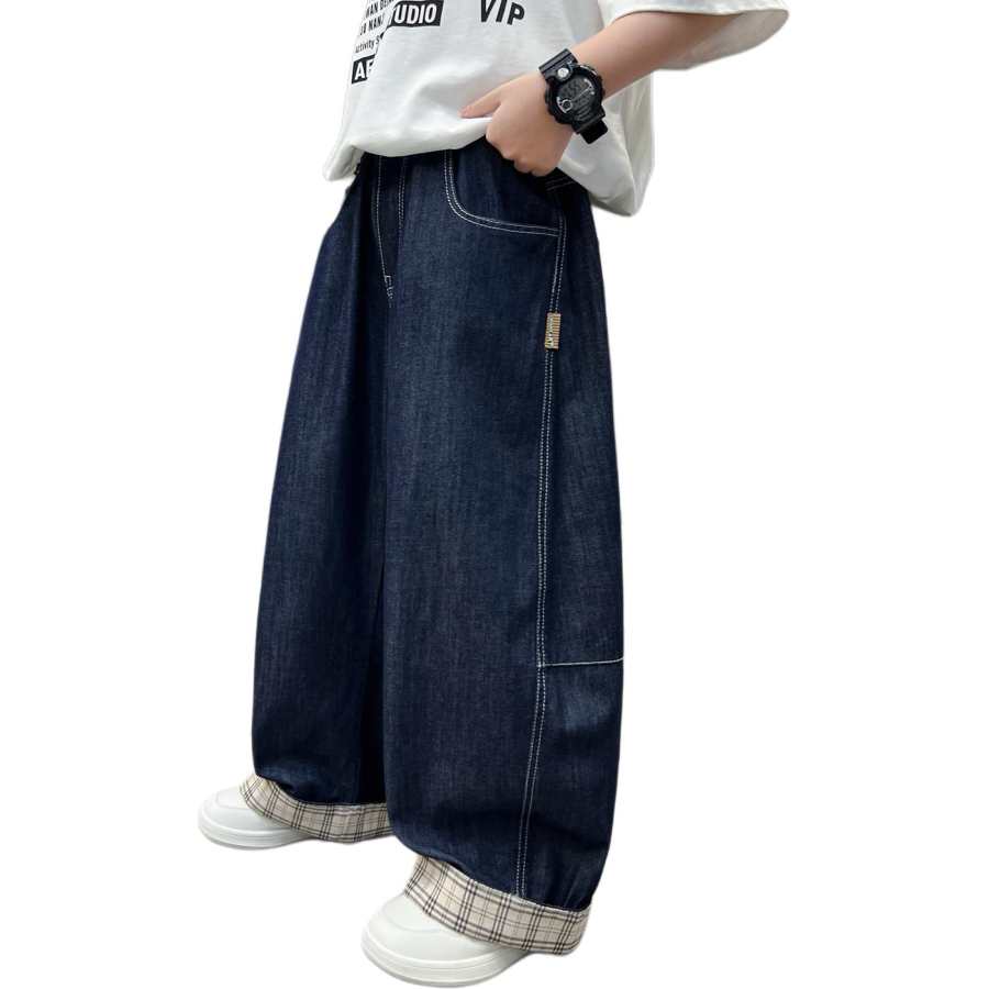 YALU YALU Grade School Jeans Thin