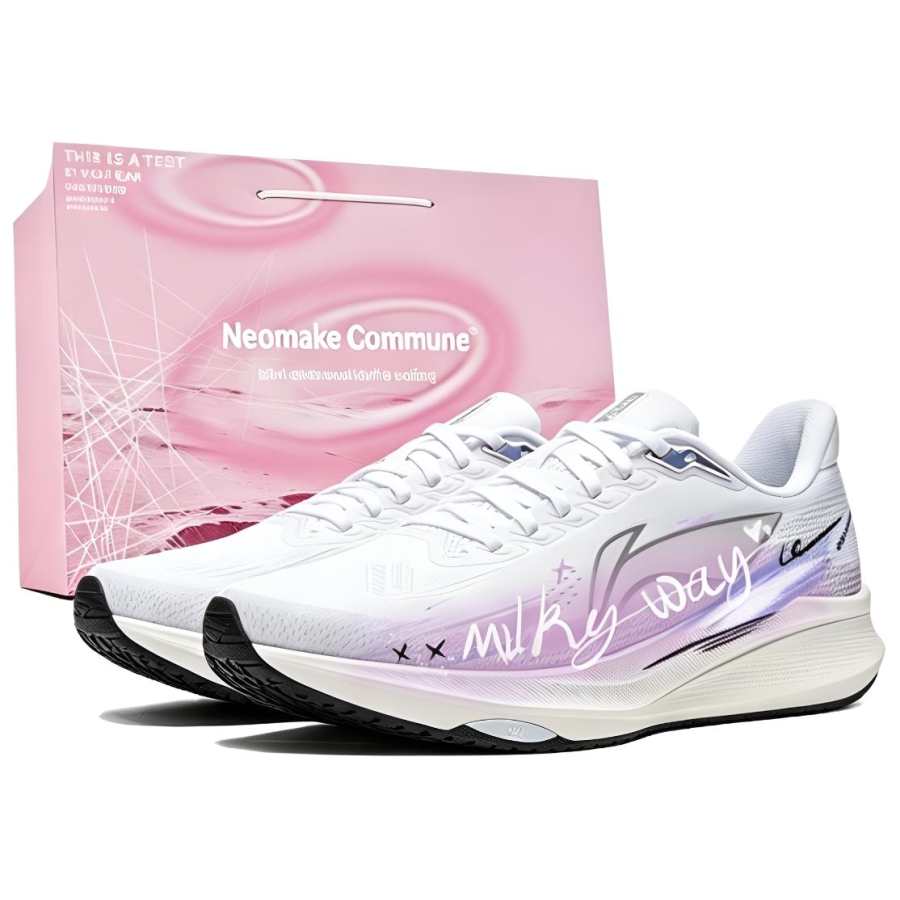 Li-Ning Li Ning Red Hare 9 Cushioning Abrasion Resistant Low top Marathon Racing Training Running Shoes Women's