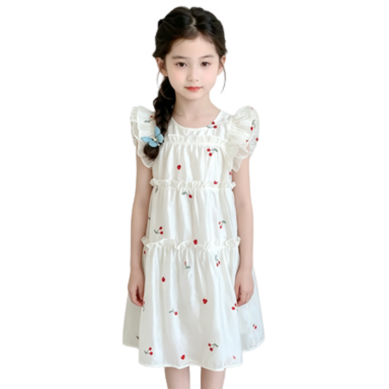 YALU Grade School Dresses Camisole Moderate Midi Skirt
