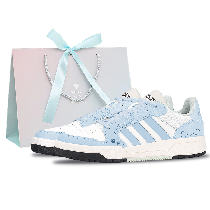 Adidas Adidas ENTRAP Slip Resistant, Abrasion Resistant, Breathable Low top Skateboard Shoes Unisex Cloud Blue