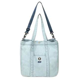 Aape Fabric Shoulder Bag, Tote, Handbag Unisex Blue