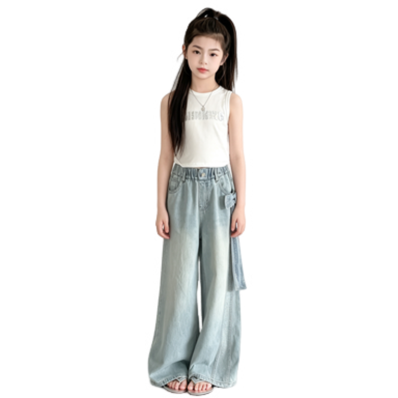YALU YALU Grade School Jeans Thin