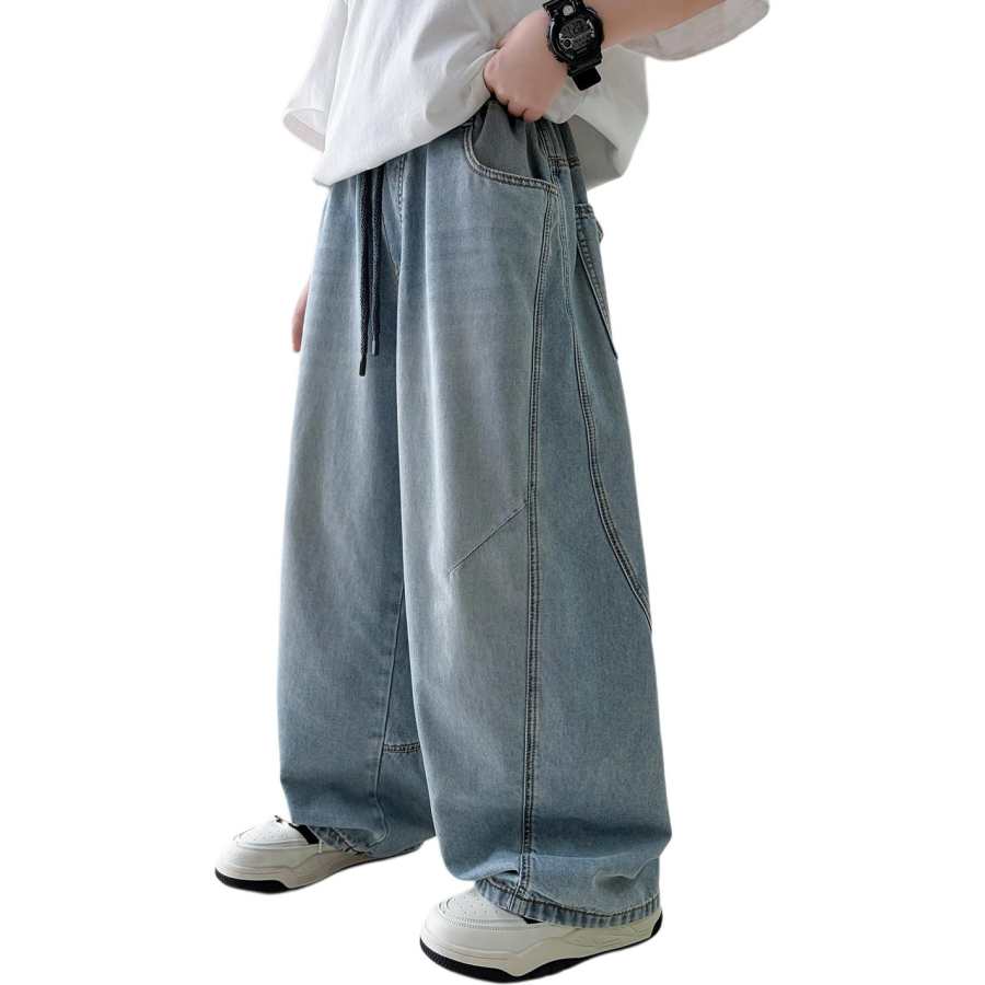 YALU YALU Grade School Jeans Thin