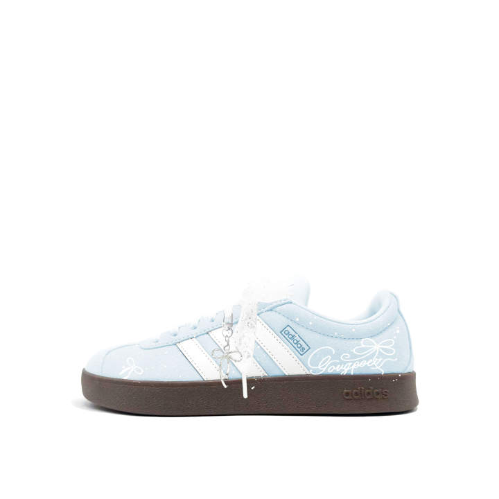 Adidas Adidas VL COURT 2.0 Cloud Edge Dance, Ambient, Girly, Attractive, Dopamine Dressing, Refreshing Synthetic Leather