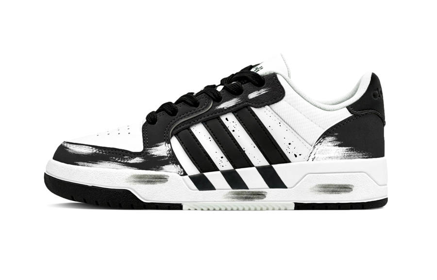 Adidas Adidas ENTRAP Dark Night Flare Black Low top Skateboard Shoes Unisex Black White