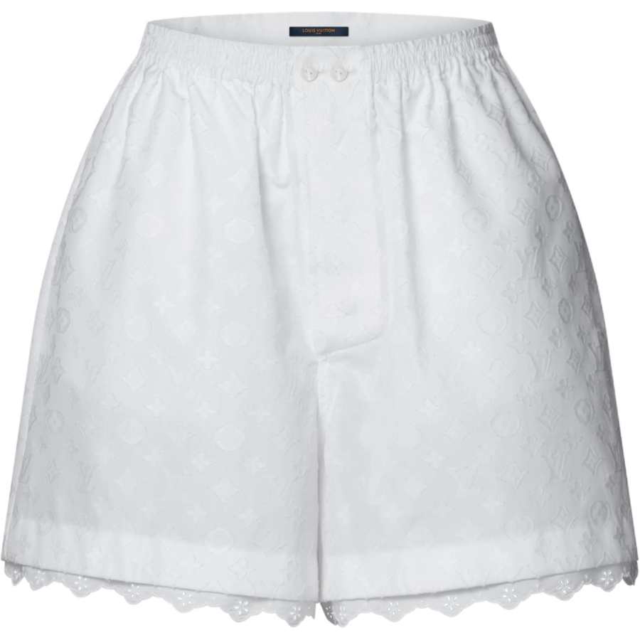 LOUIS VUITTON Monogram Casual Shorts Women's