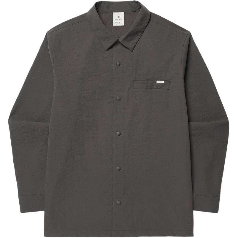 Snow Peak Snow Peak Shirts Men's Lapel Moderate