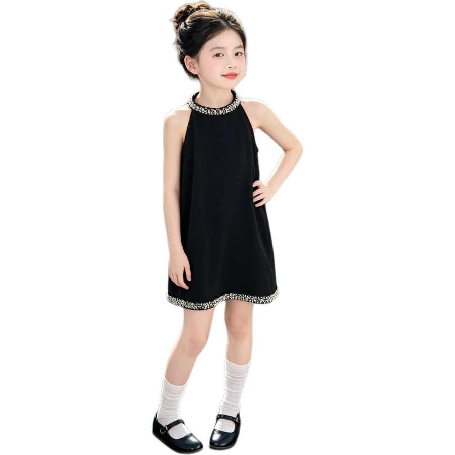 YALU Grade School Dresses Camisole Moderate Midi Skirt