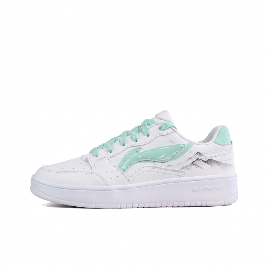 Li-Ning Li Ning Sycee Abrasion Resistant Lightweight Breathable Low top Skateboard Shoes Unisex Green
