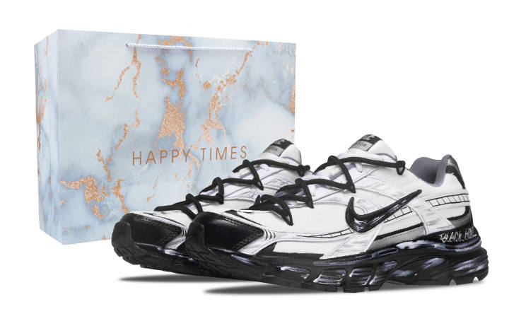 Nike Nike Initiator Low top Casual City Commuting Running Shoes Unisex Black White Shopping Bag