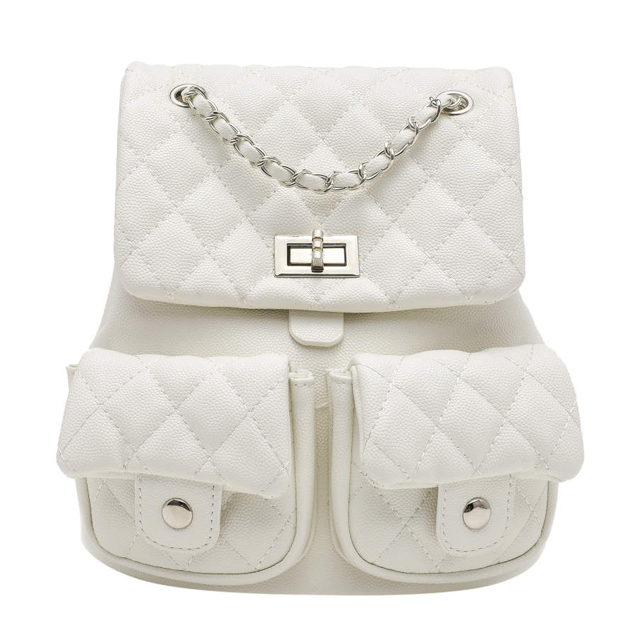 PAYOT PAYOT Synthetic Leather Backpack Regular Women's Multicolor