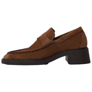 MIISTA Eralia Loafers 5CM Women's Tan