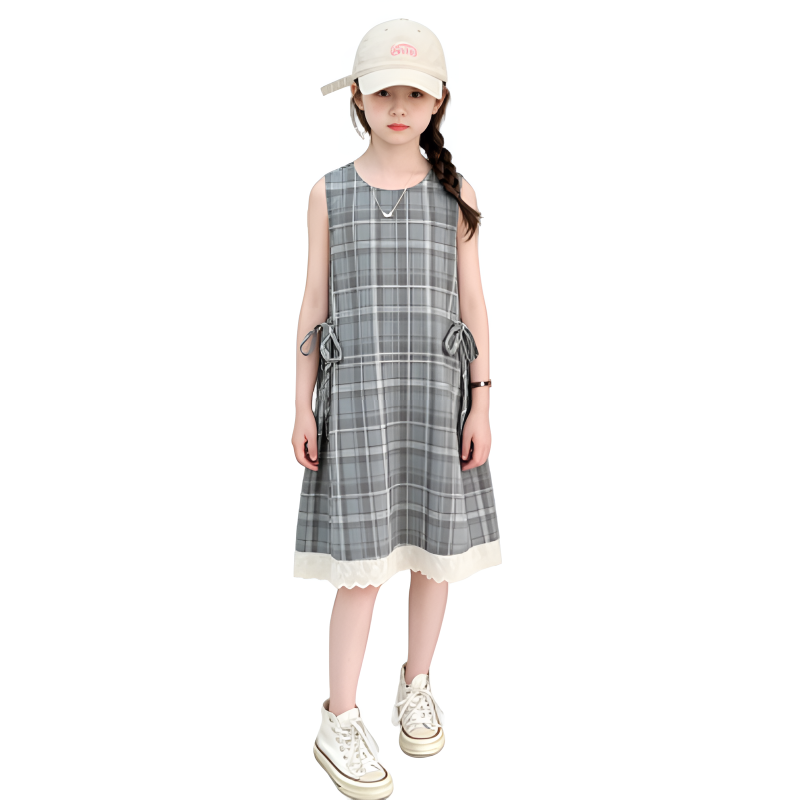YALU Grade School Dresses Camisole Moderate Midi Skirt