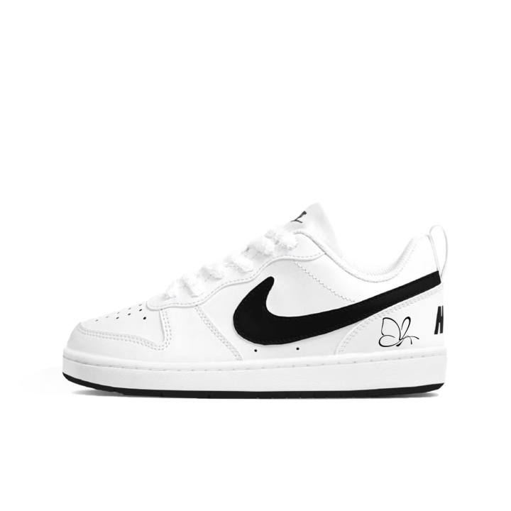 Nike Nike Court Borough Milk Puff Butterfly Synthetic Leather