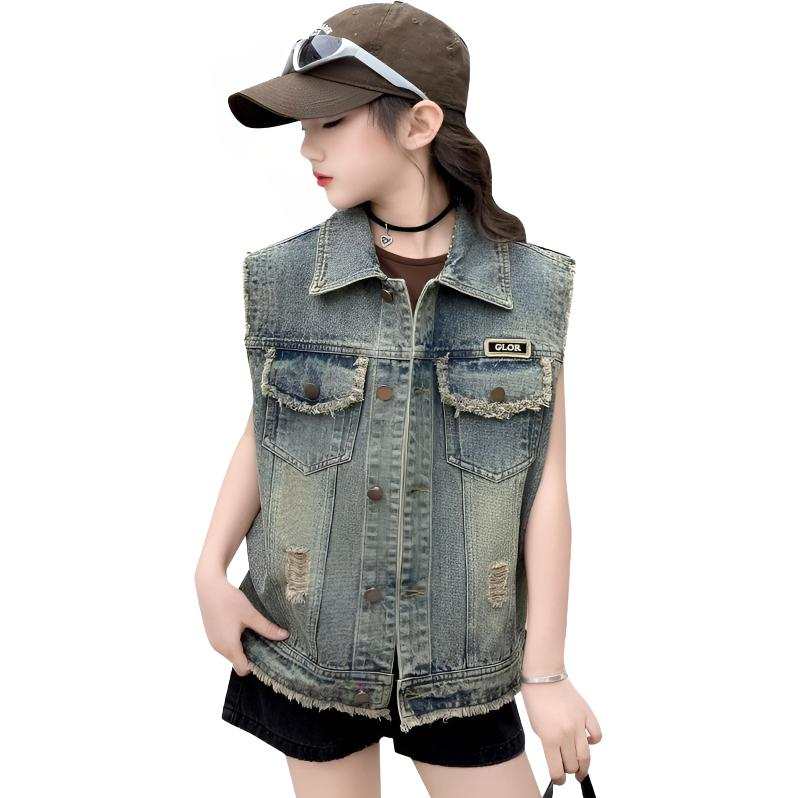 TNTX TNTX Kids Vests Lapel Moderate