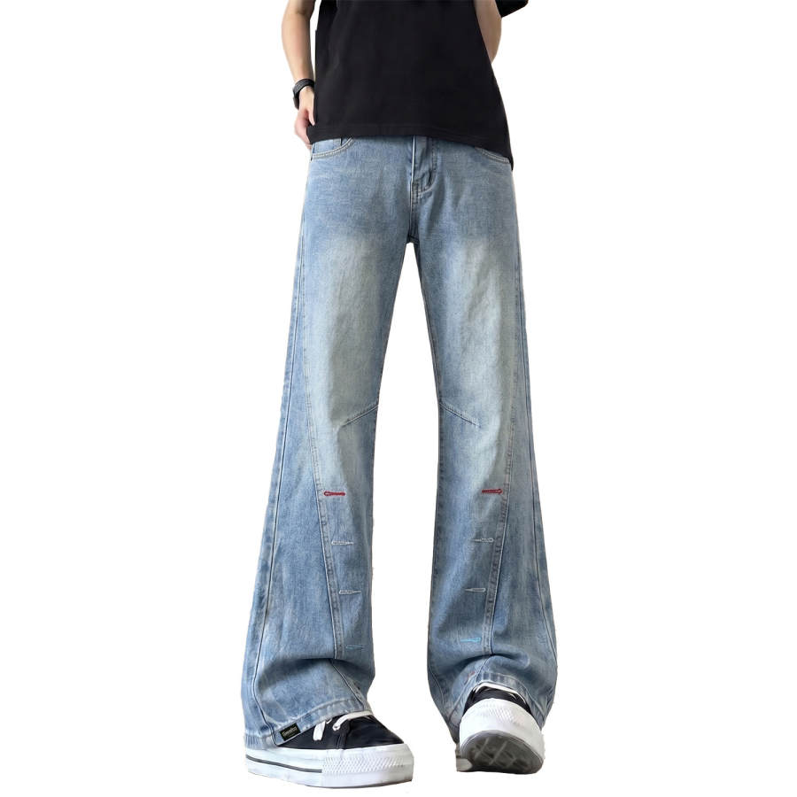GWAF Jeans Unisex Moderate Wide Leg Pants