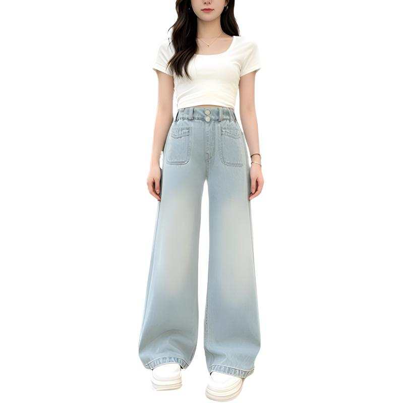 YALU YALU Grade School Jeans Thin