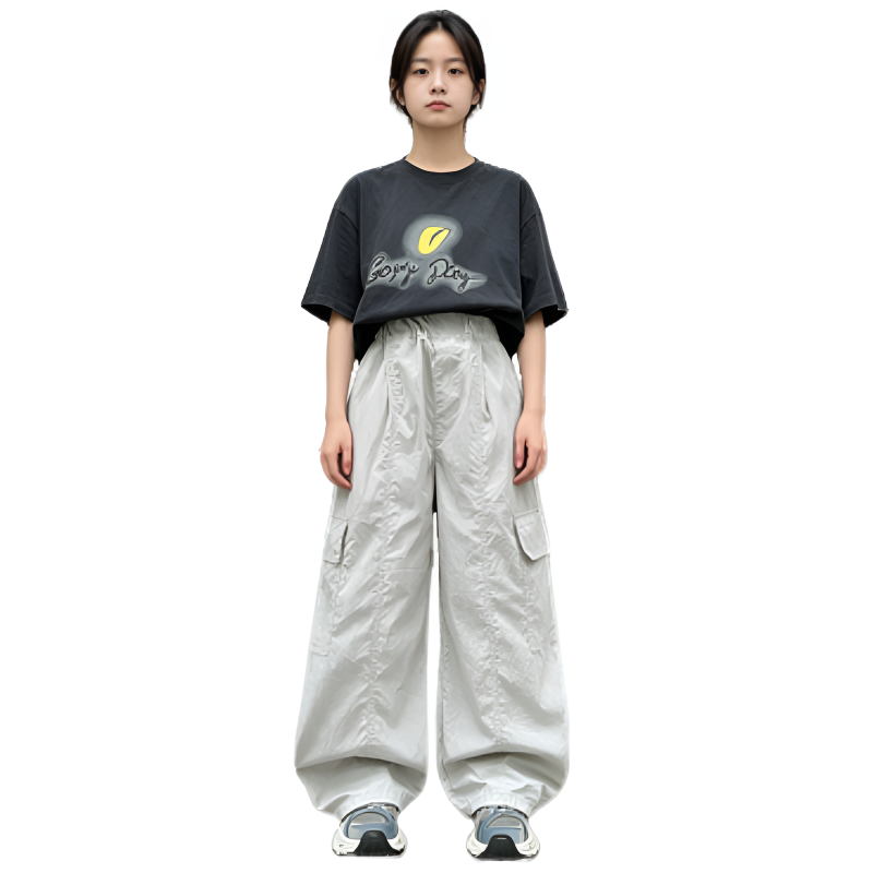 YALU Grade School Cargo Pants Thin Sports