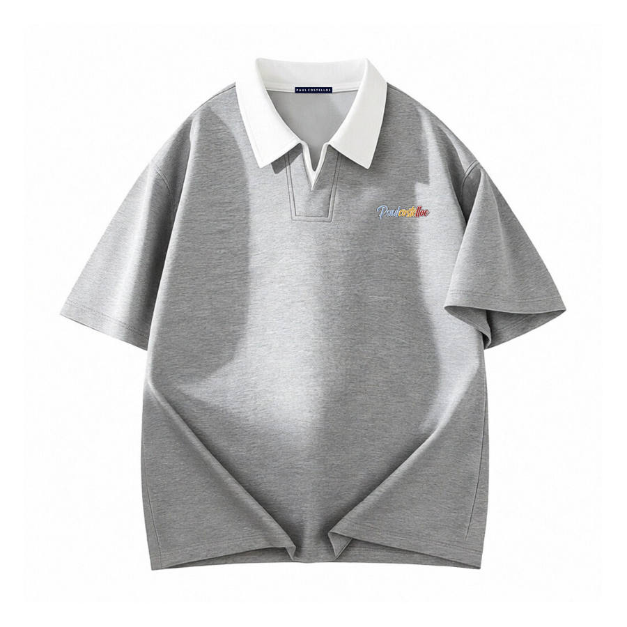 PAUL COSTELLOE T Shirts Unisex Polo Collar Thin Heavyweight