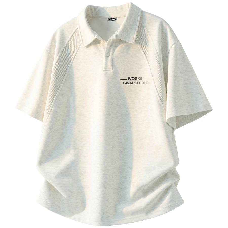 GWAF Polo Shirts Unisex Polo Collar Moderate Straight Fit